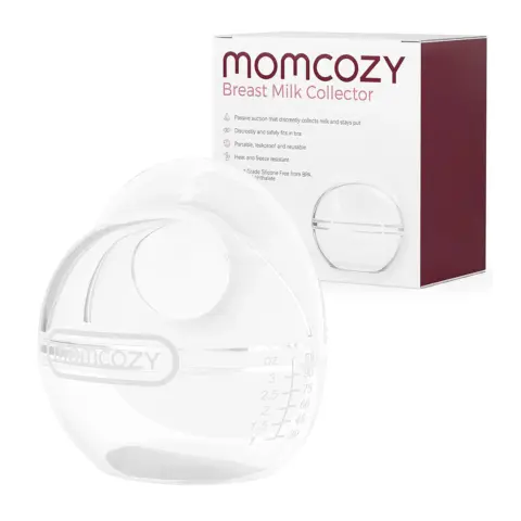 Фото Силиконовый молокосборник Momcozy BC009-NA70NB-A